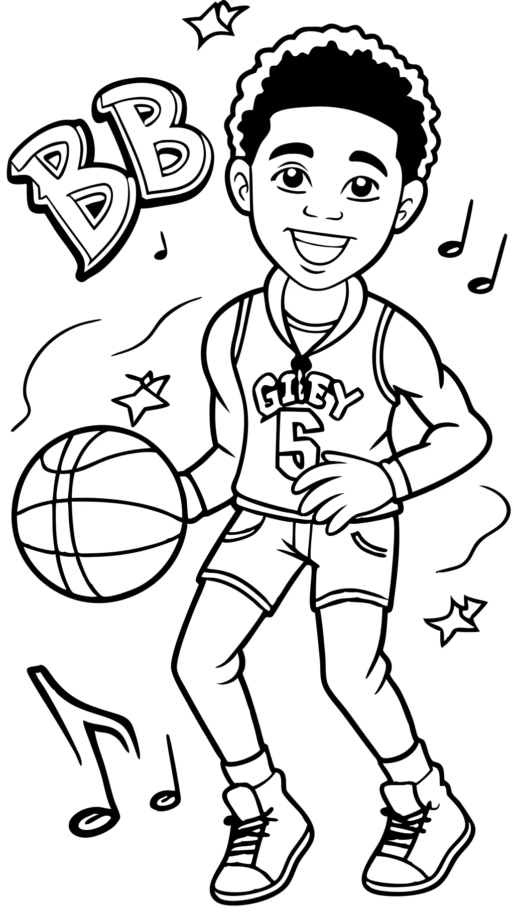 nba youngboy coloring pages